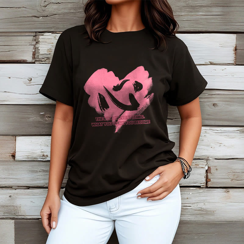 T-shirt Buddha Stones Xin L'esprit est tout