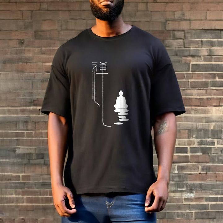 T-shirt Bouddha Zen Buddha Stones - image 6