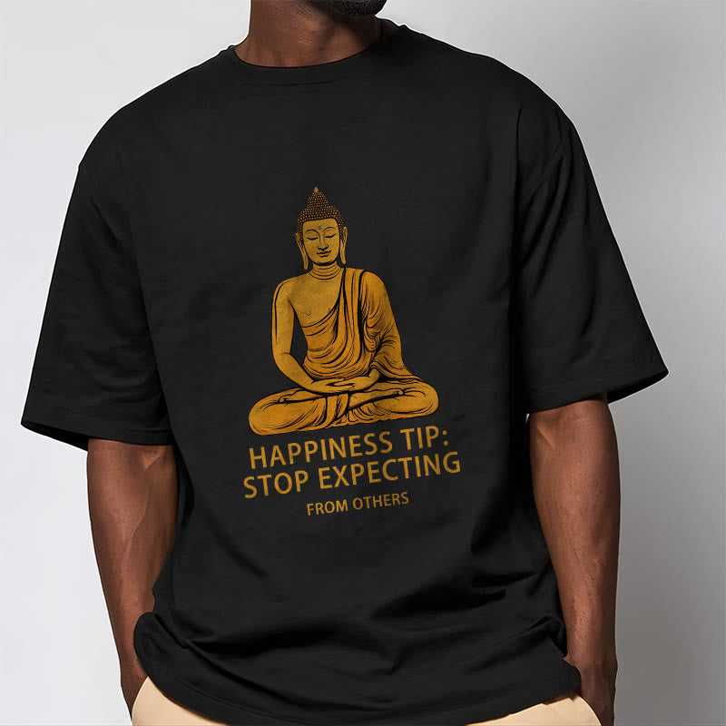 T-shirt Buddha Stones Arrêtez d'attendre des autres - image 2