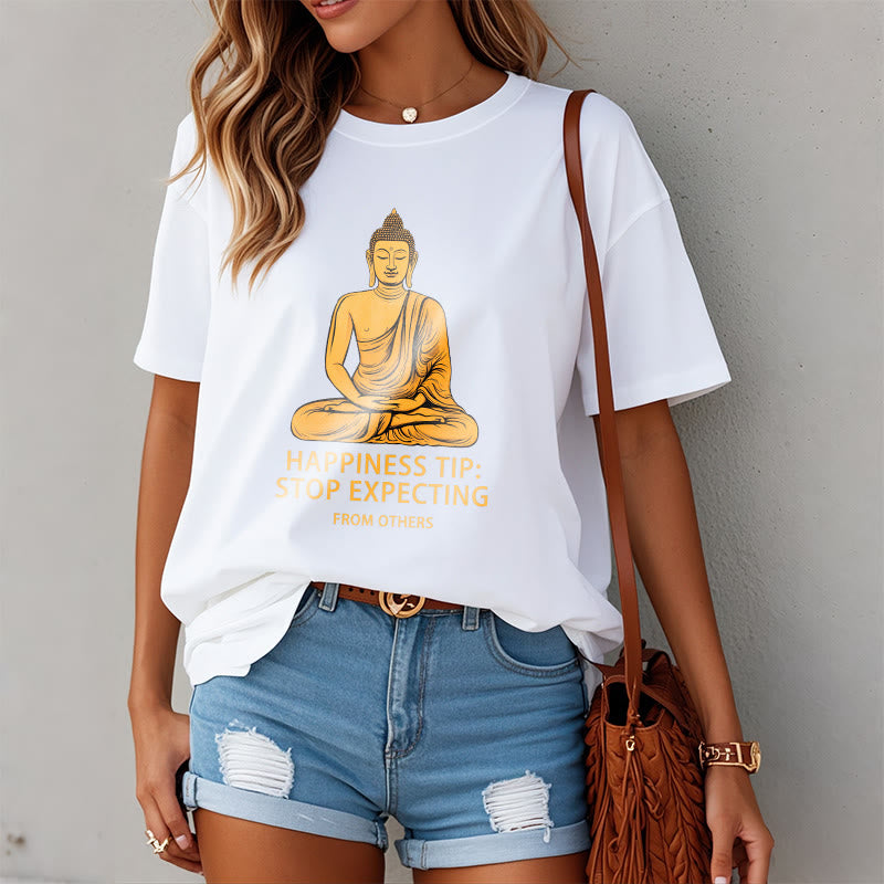T-shirt Buddha Stones Arrêtez d'attendre des autres - image 9