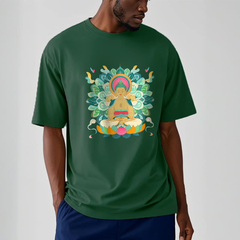 T-shirt inspiré du Buddha Stones , du papillon et du lotus - image 11