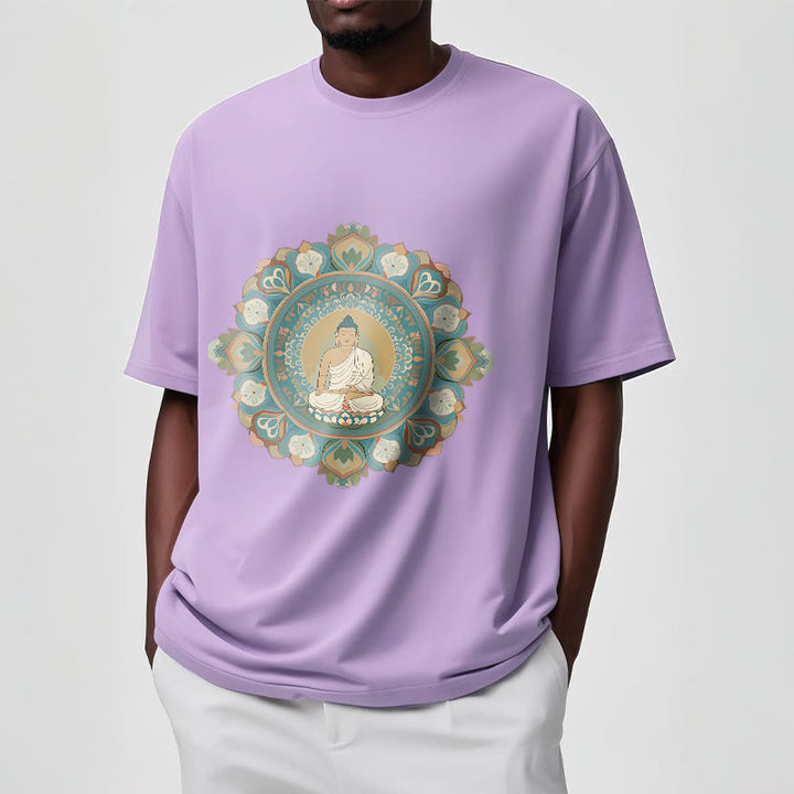 T-shirt Buddha Stones Mandala Fleur Bouddha - image 16