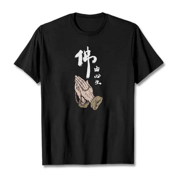 T-shirt Buddha Stones - Noir - 2XL - image 4