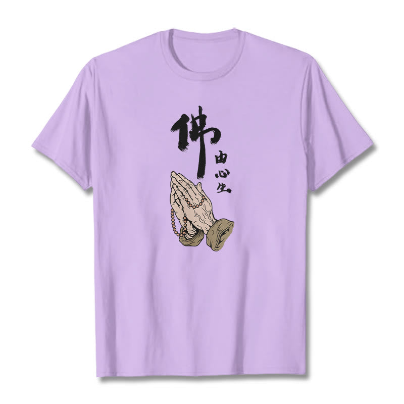 T-shirt Buddha Stones - Prune - 2XL - image 15
