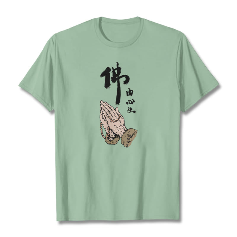 T-shirt Buddha Stones - Vert pâle - 2XL - image 10