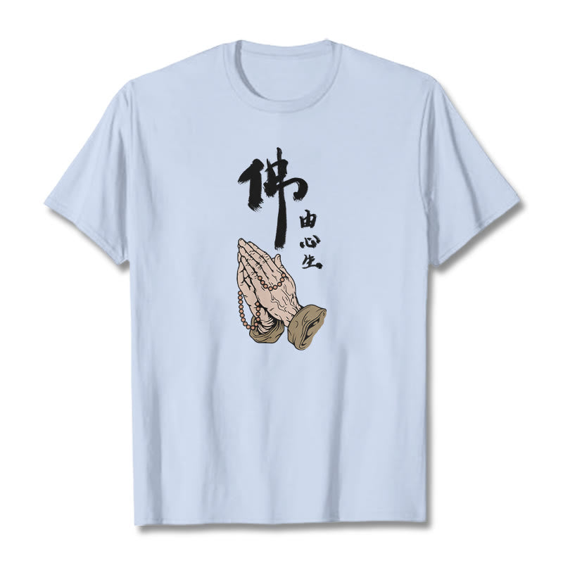 T-shirt Buddha Stones - Cyan clair - 2XL - image 12