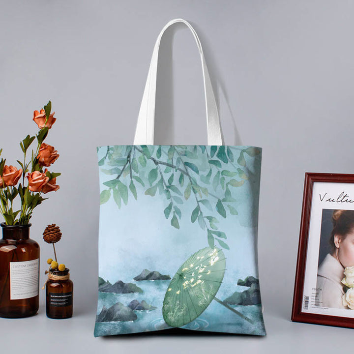 Sac à bandoulière en toile colorée Buddha Stones