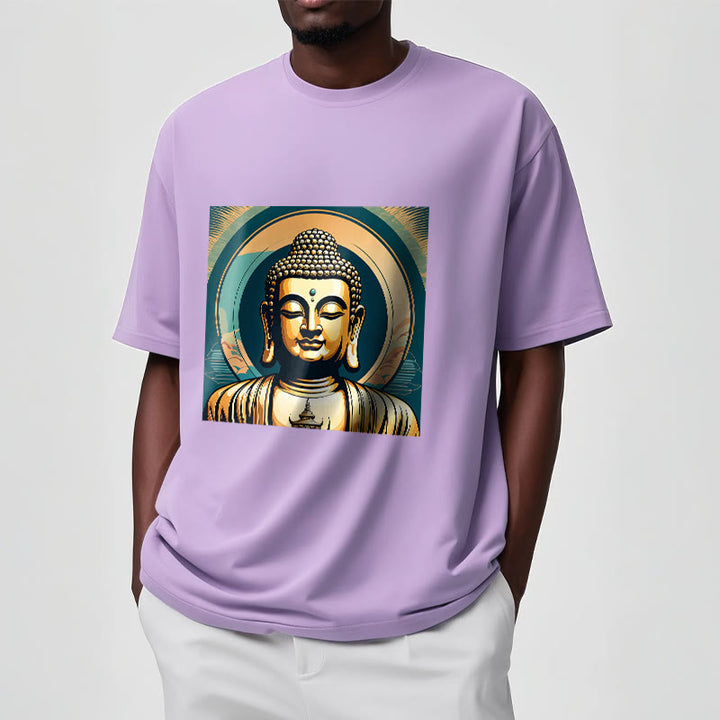 T-shirt Bouddha doré Aura Buddha Stones - image 17