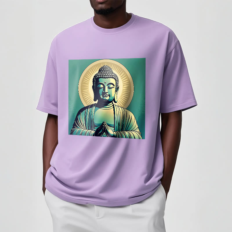 T-shirt Buddha Stones Aura Vert - image 17