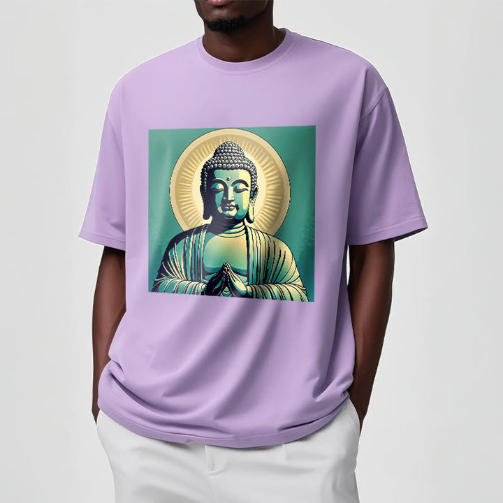 T-shirt Buddha Stones Aura Vert - image 17
