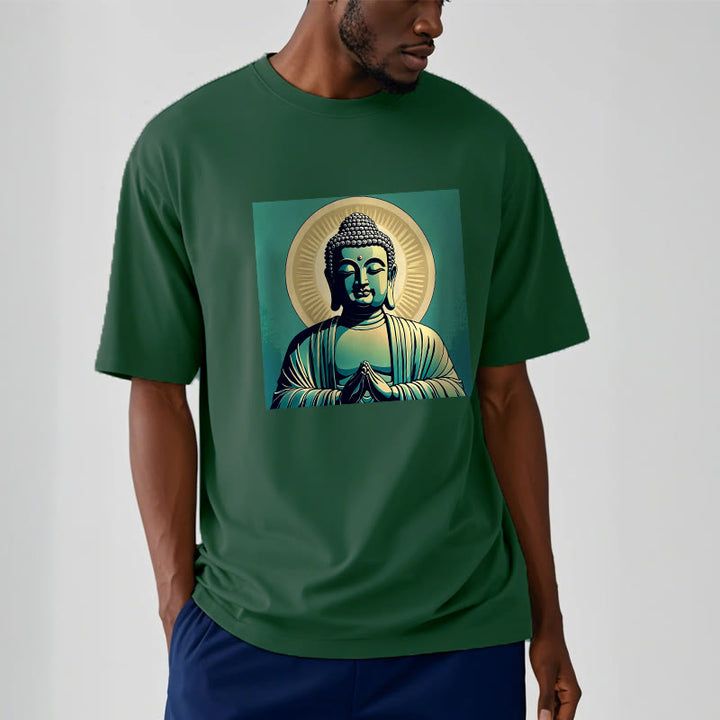 T-shirt Buddha Stones Aura Vert - image 13