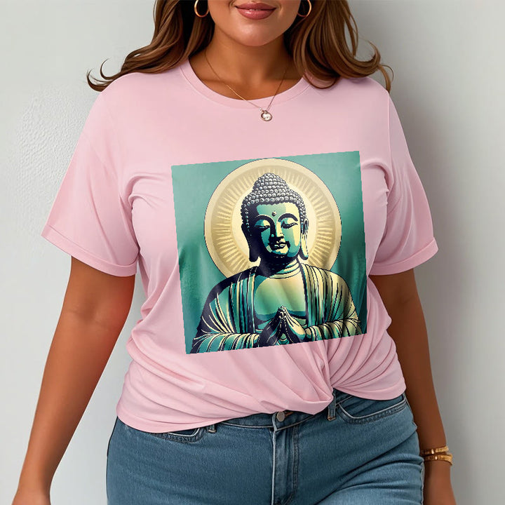 T-shirt Buddha Stones Aura Vert - image 15