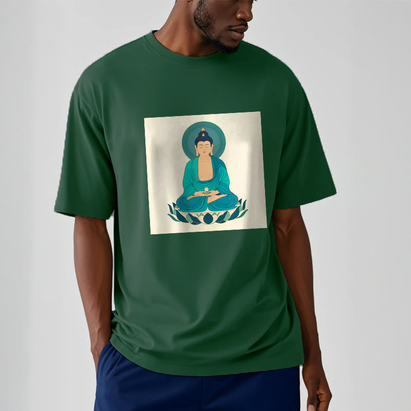 T-shirt Bouddha Buddha Stones Lotus Méditation Bouddha - image 4