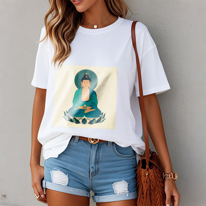 T-shirt Bouddha Buddha Stones Lotus Méditation Bouddha - image 6