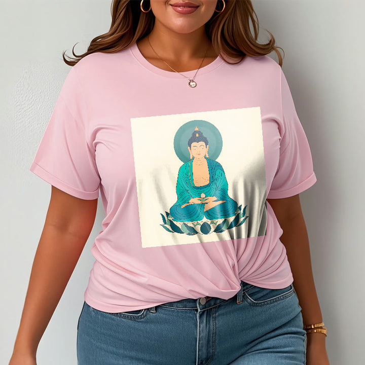 T-shirt Bouddha Buddha Stones Lotus Méditation Bouddha - image 14