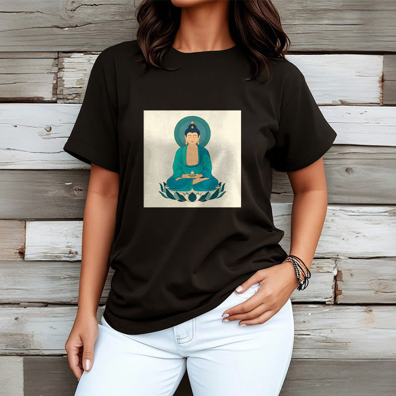 T-shirt Bouddha Buddha Stones Lotus Méditation Bouddha - image 12
