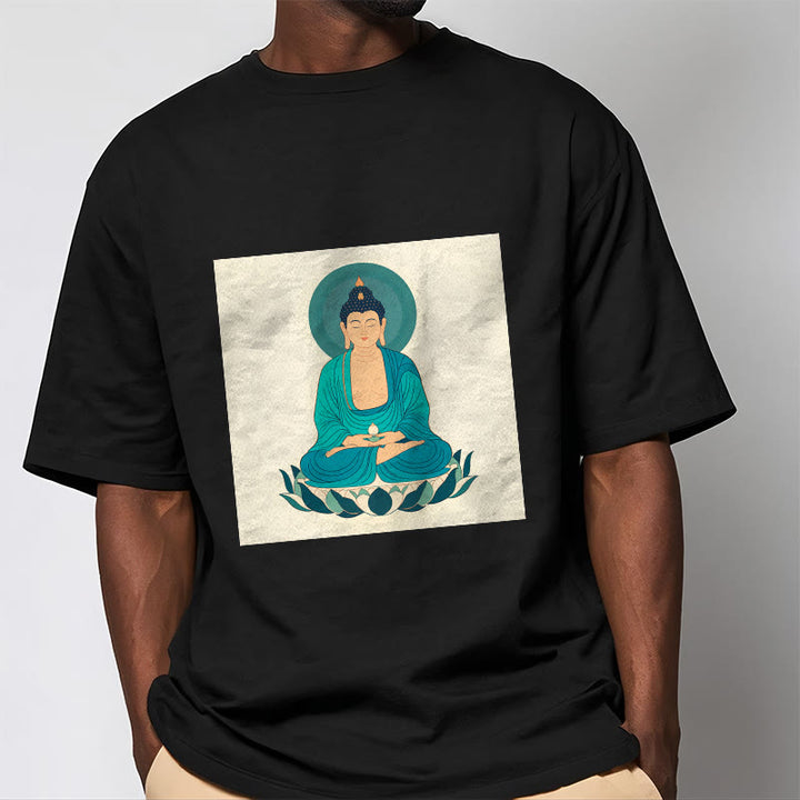T-shirt Bouddha Buddha Stones Lotus Méditation Bouddha - image 10