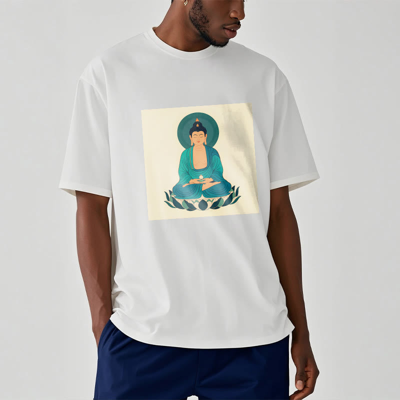 T-shirt Bouddha Buddha Stones Lotus Méditation Bouddha - image 7