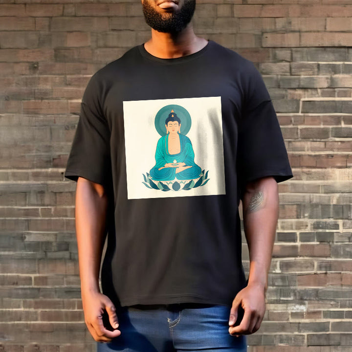 T-shirt Bouddha Buddha Stones Lotus Méditation Bouddha - image 11