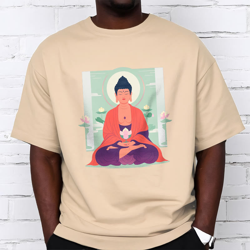 T-shirt Bouddha Buddha Stones Lotus Méditation Bouddha - image 18