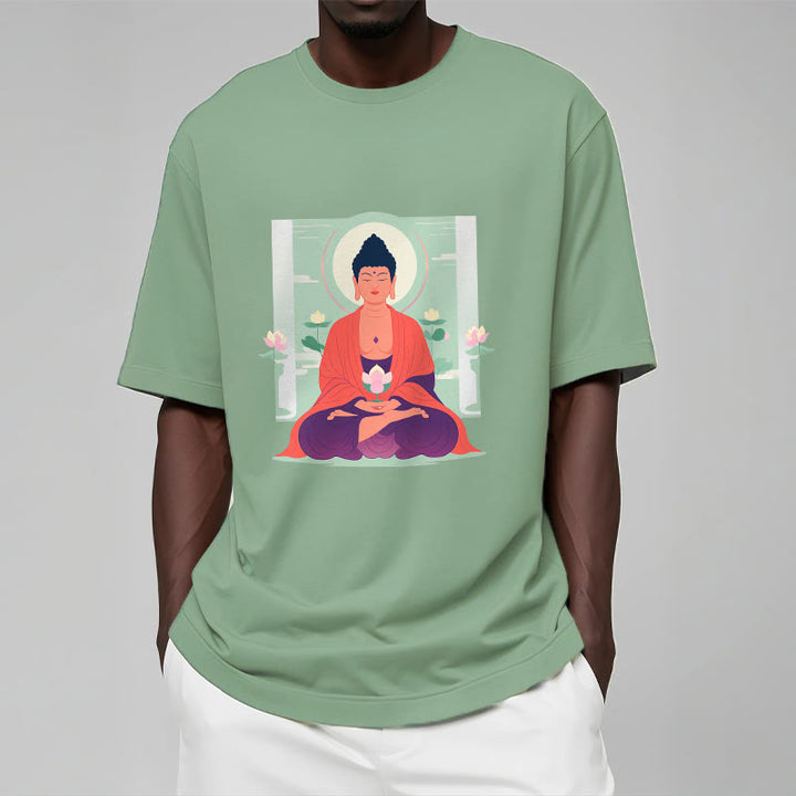 T-shirt Bouddha Buddha Stones Lotus Méditation Bouddha - image 16