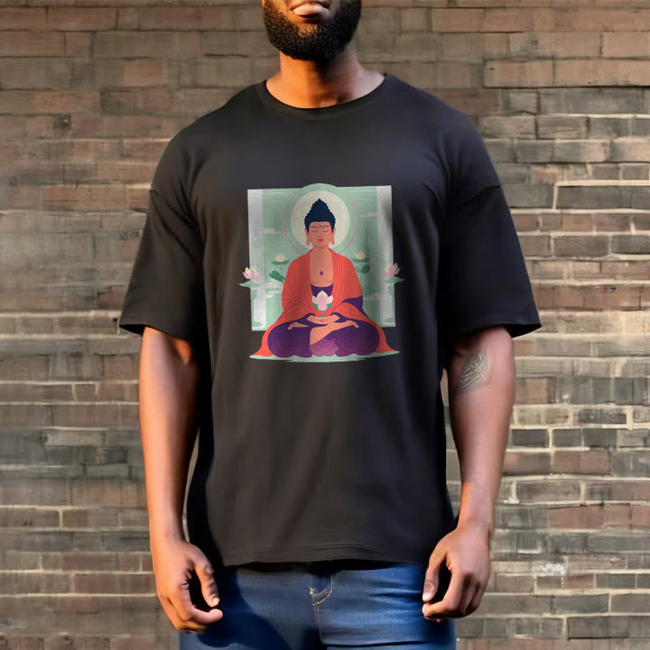 T-shirt Bouddha Buddha Stones Lotus Méditation Bouddha - image 9