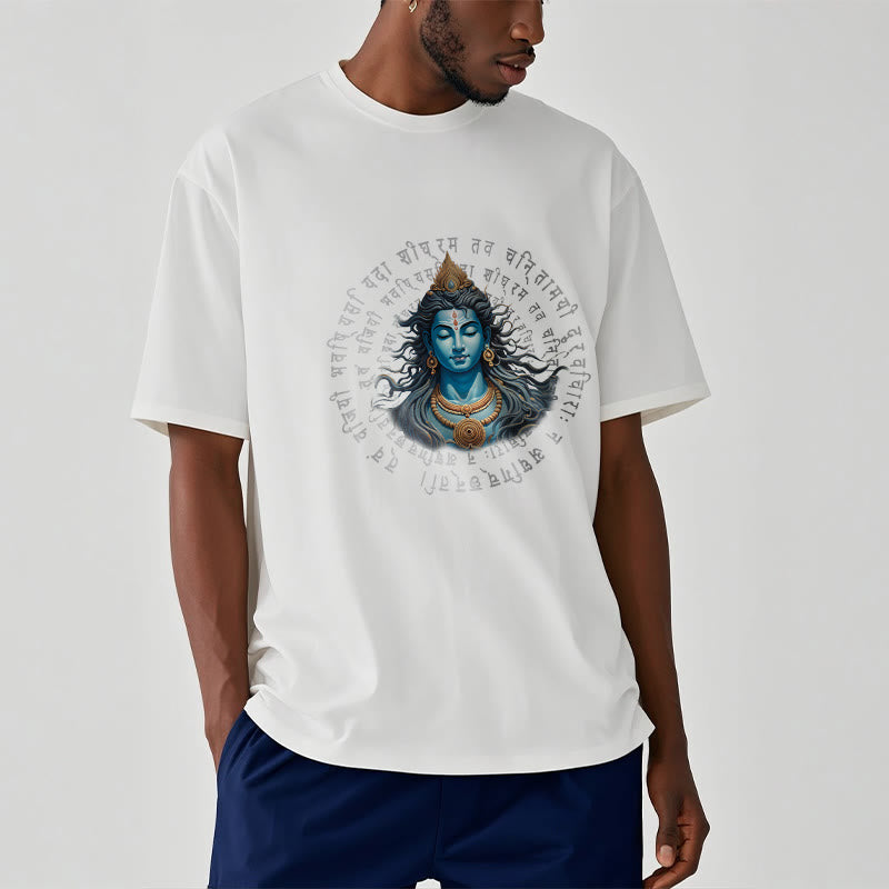 T-shirt Buddha Stones Sanskrit Vous avez gagné lorsque vous apprenez - image 6