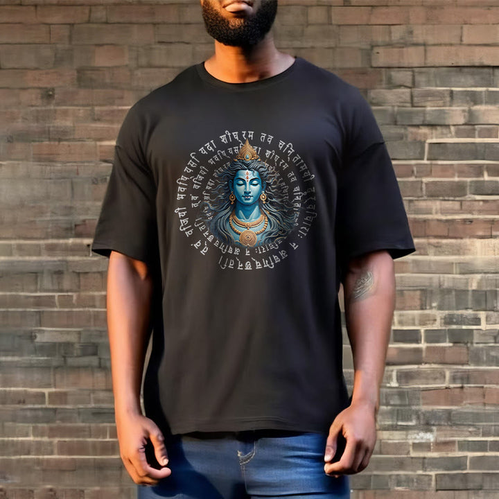 T-shirt Buddha Stones Sanskrit Vous avez gagné lorsque vous apprenez - image 2