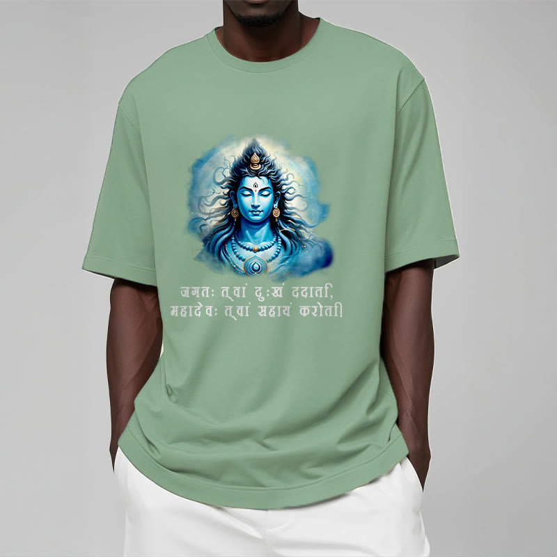 T-shirt Buddha Stones Sanskrit Mahadev vient à votre aide - image 15
