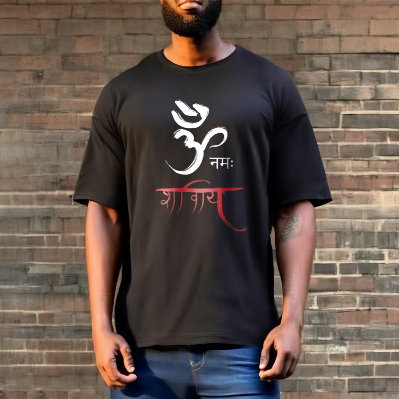 T-shirt Buddha Stones OM NAMAH SHIVAYA Mantra sanskrit - image 6