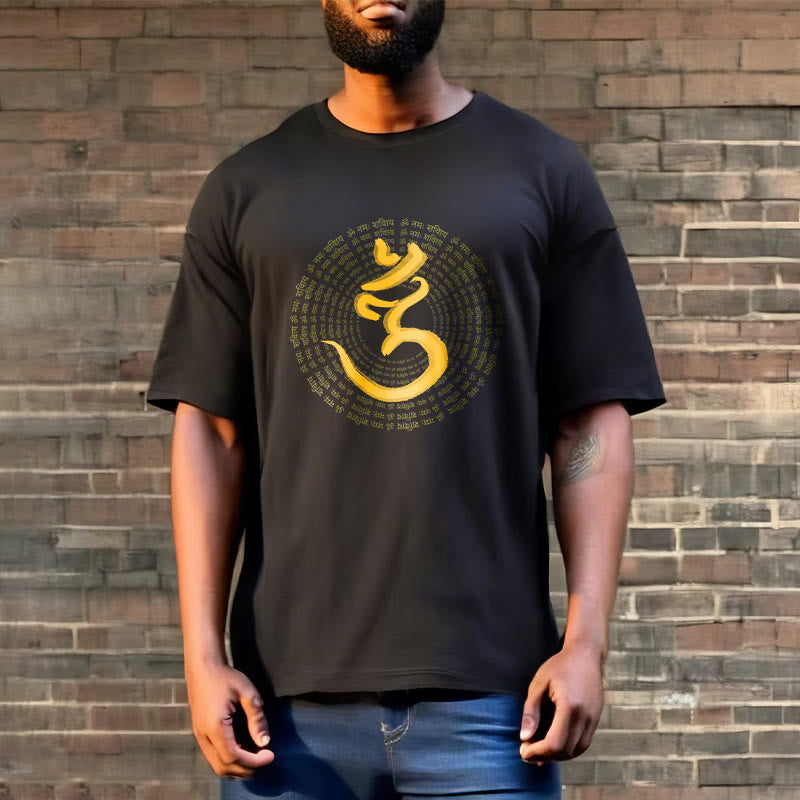 T-shirt sanskrit avec Buddha Stones, 108 OM NAMAH SHIVAYA, Mantra - image 4