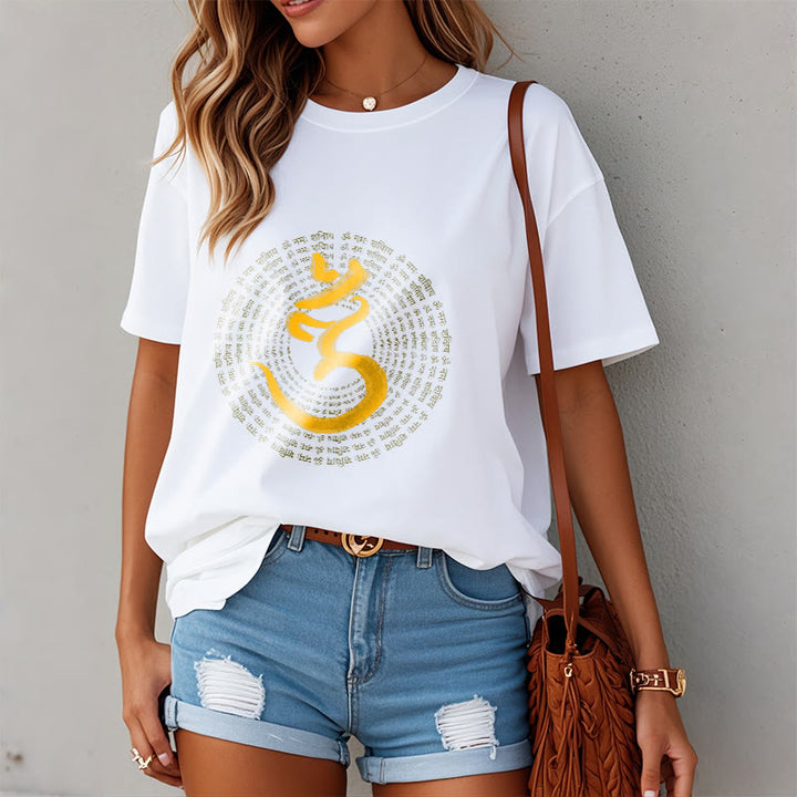 T-shirt sanskrit avec Buddha Stones, 108 OM NAMAH SHIVAYA, Mantra - image 9