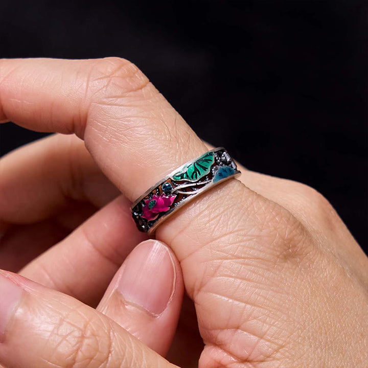 Buddha Stones et poisson koï, lotus, porte-bonheur, tout va bien - image 5