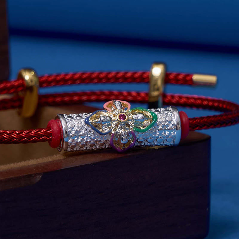 Bracelet porte-bonheur en cuivre et Buddha Stones
