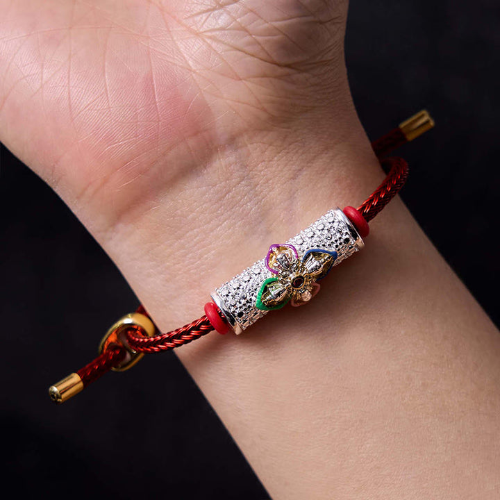 Bracelet porte-bonheur en cuivre et Buddha Stones