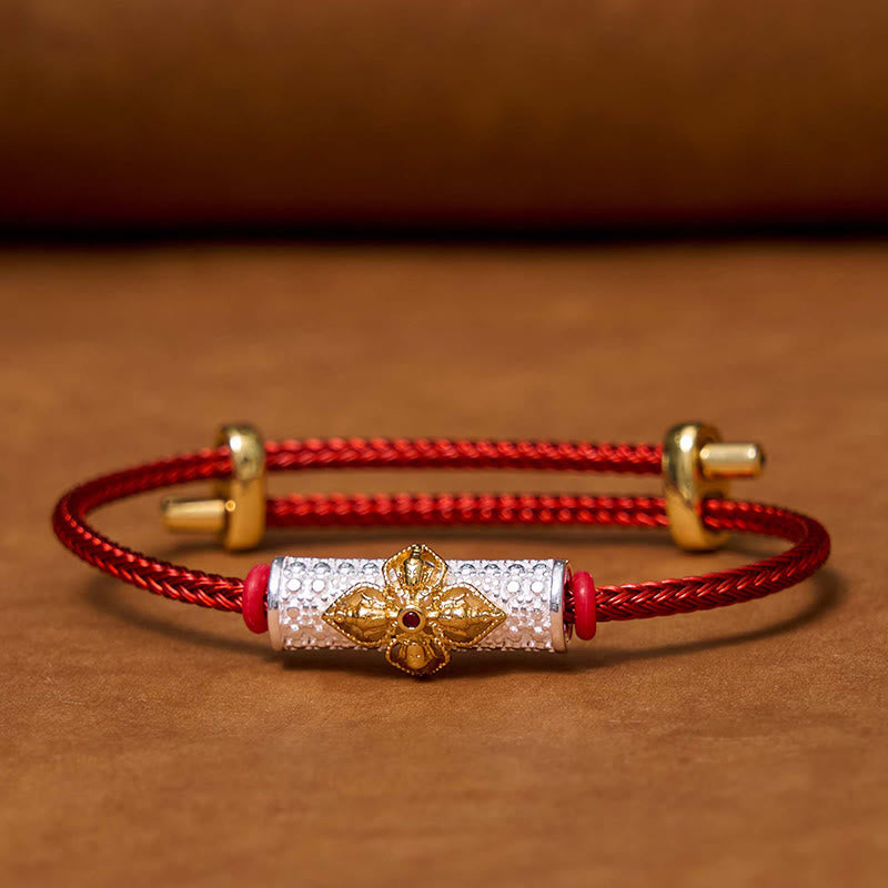 Bracelet porte-bonheur en cuivre et Buddha Stones