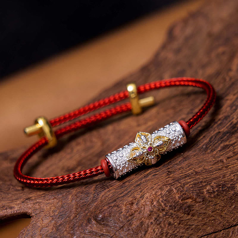 Bracelet porte-bonheur en cuivre et Buddha Stones