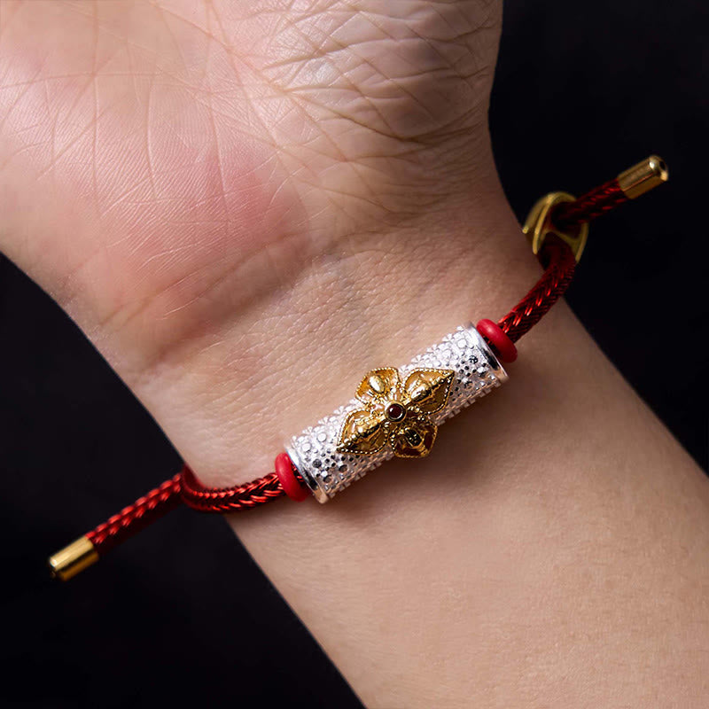 Bracelet porte-bonheur en cuivre et Buddha Stones