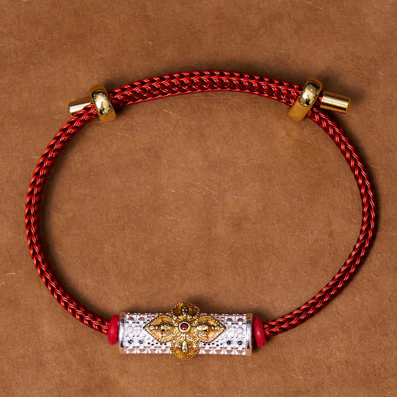Bracelet porte-bonheur en cuivre et Buddha Stones