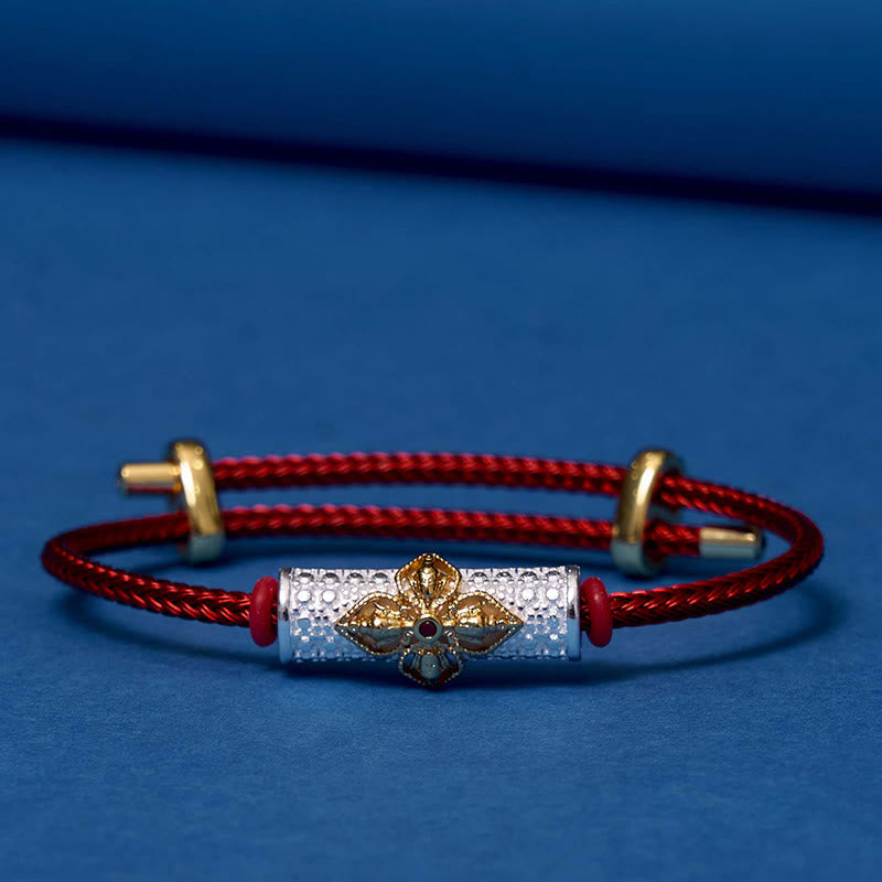 Bracelet porte-bonheur en cuivre et Buddha Stones
