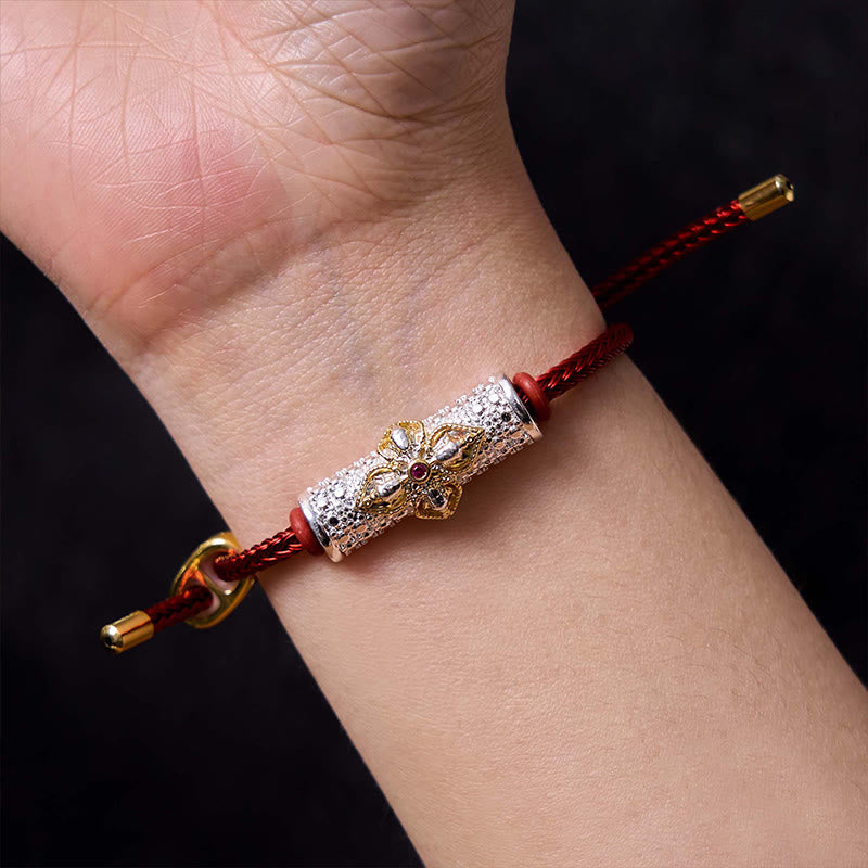 Bracelet porte-bonheur en cuivre et Buddha Stones