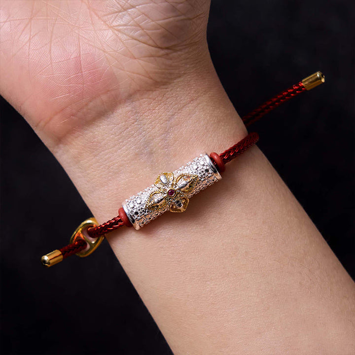 Bracelet porte-bonheur en cuivre et Buddha Stones