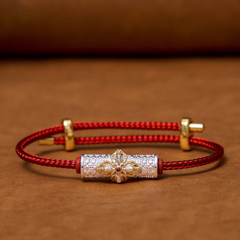 Bracelet porte-bonheur en cuivre et Buddha Stones