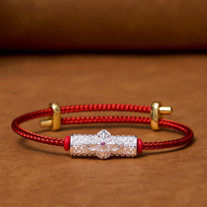 Bracelet porte-bonheur en cuivre et Buddha Stones