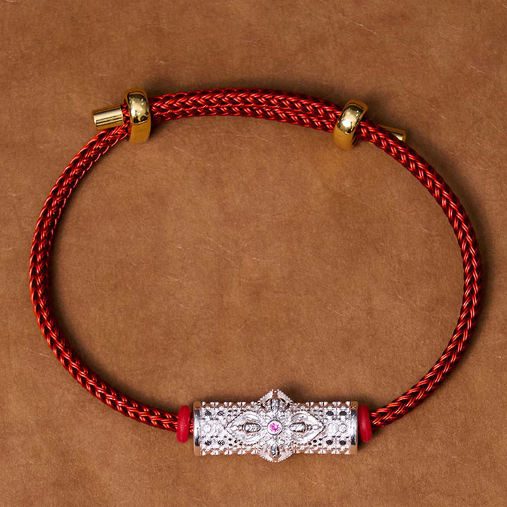 Bracelet porte-bonheur en cuivre et Buddha Stones