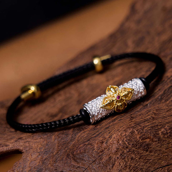 Bracelet porte-bonheur en cuivre et Buddha Stones