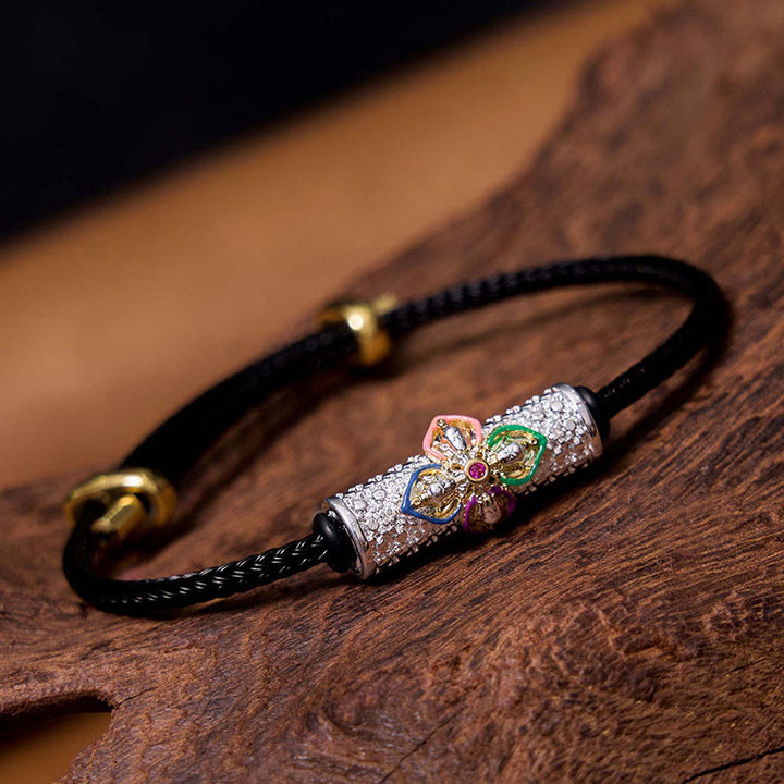 Bracelet porte-bonheur en cuivre et Buddha Stones