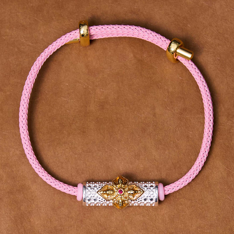 Bracelet porte-bonheur en cuivre et Buddha Stones