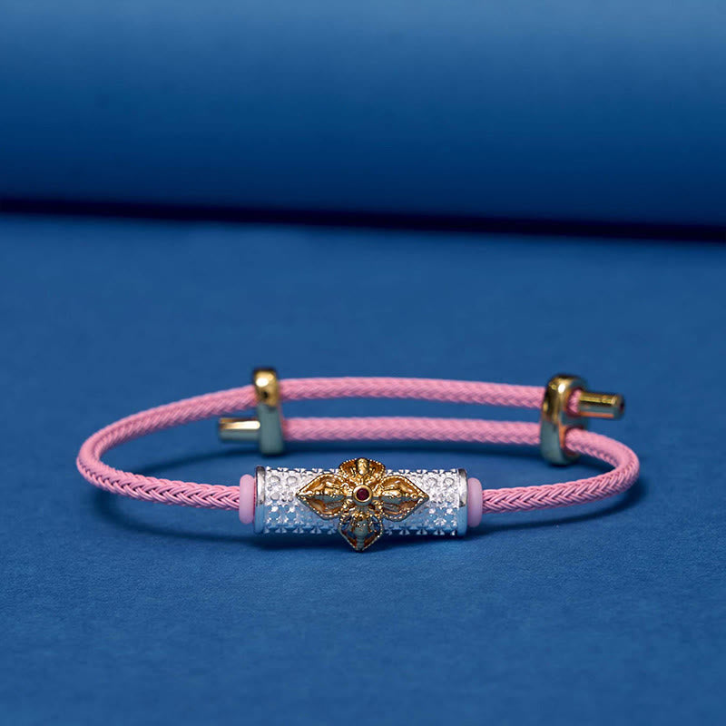 Bracelet porte-bonheur en cuivre et Buddha Stones