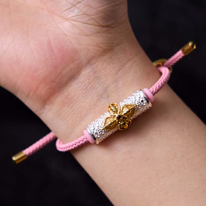Bracelet porte-bonheur en cuivre et Buddha Stones